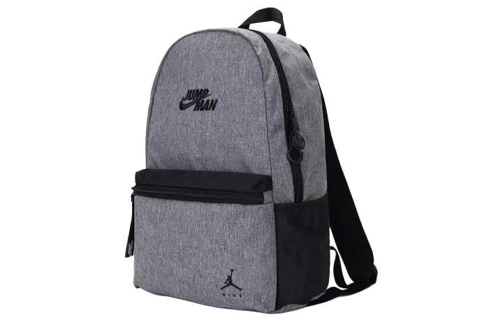 Jordan Jordan Polyester Backpack Regular Unisex Gray