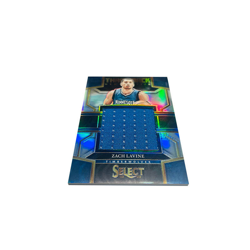 PANINI 22/23 Timberwolves, Zach LaVine, Player Card, Card Passable Sports Cards Large Window Jersey, Refringence