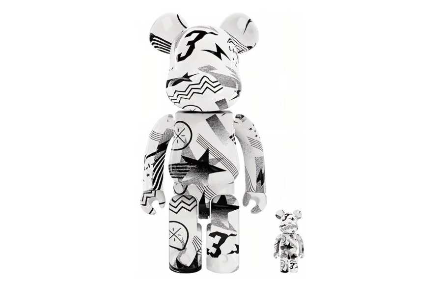 BE@RBRICK Bearbrick Li Ning Fashion White