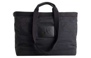 PALM ANGELS Nylon Tote Handbag, Shoulder Bag Men's Black