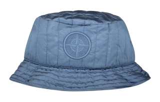 STONE ISLAND Nylon Bucket Hats Men's Blue
