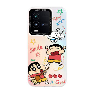 XIAOGU ABS+PC Material Premium Trendy Brand Anime Cartoon Fun Laser Acrylic Phone Cases