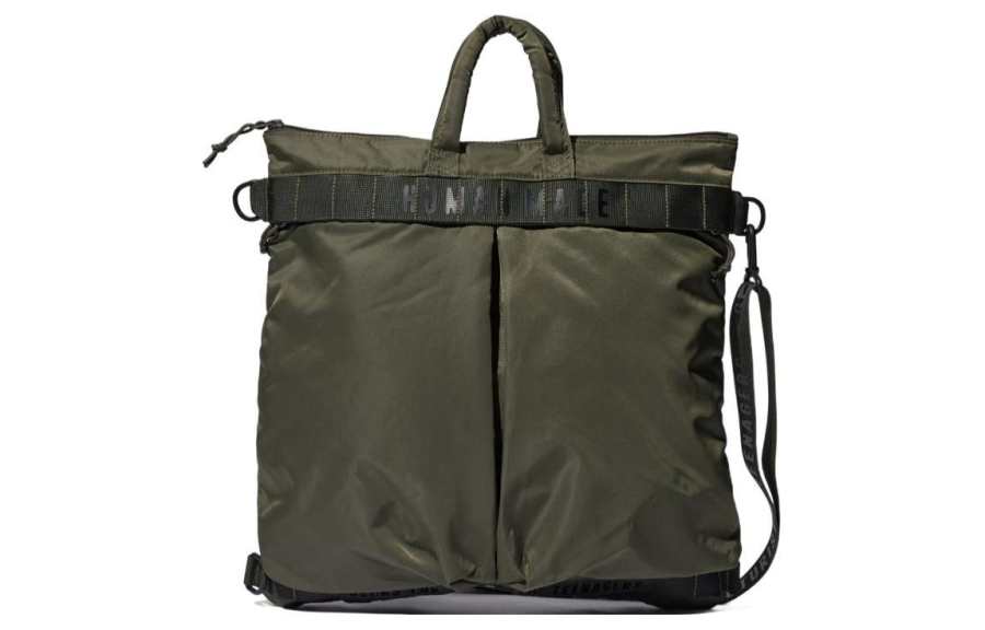 HUMAN MADE HUMAN MADE Nylon One Shoulder Handbag Regular Men's Olive Green