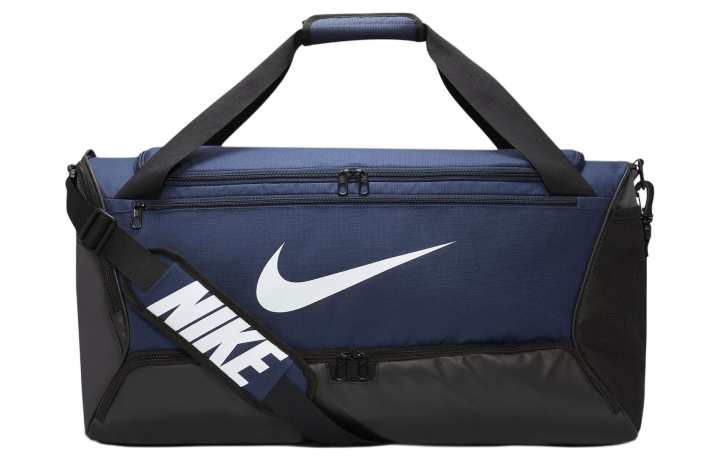 Nike Nike Fabric Handbag, Shoulder Bag, Crossbody Bag, Travel Bag Unisex Midnight Marine Blue & Black & White