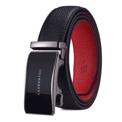 LAORENTOU Leather Belts Men's