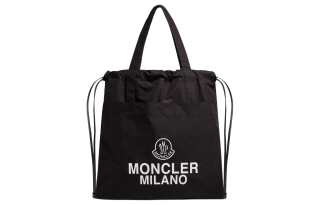 Moncler Nylon Backpack, Tote Bag, Shopping Bag, Handbag Men's Black