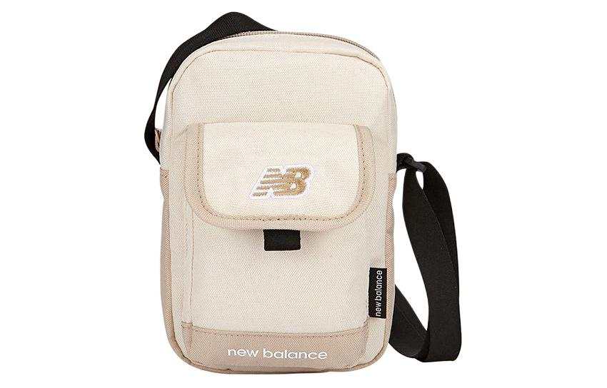 New Balance New Balance Polyester One Shoulder Handbag, Crossbody Bag Unisex Beige