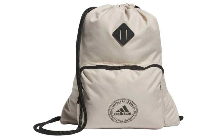 Adidas Adidas Stella McCartney Collaboration Polyester Backpack Unisex Beige & Black