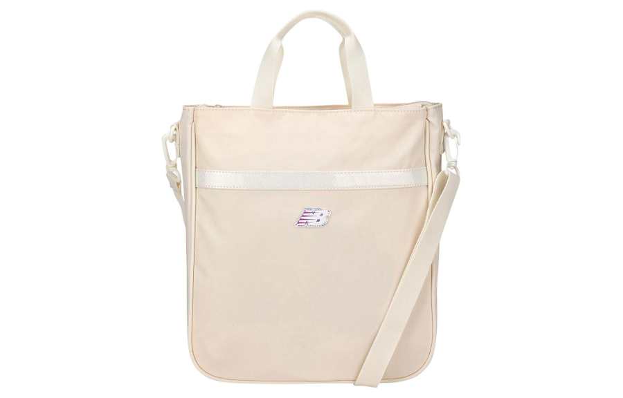 New Balance New Balance Nylon Shoulder Bag, Crossbody Bag, Handbag Regular Women's Ivory