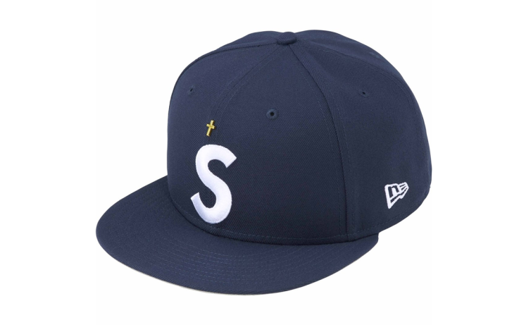 Supreme Supreme Gold Cross S Logo New Era Fitted Hat