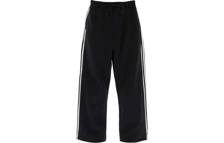 Y-3 Y 3 3 stripe Drawstring Track Pants