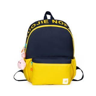 XINGTU Nylon Backpack Regular Unisex Blue & Yellow/Pink/Red/Pink & Blue