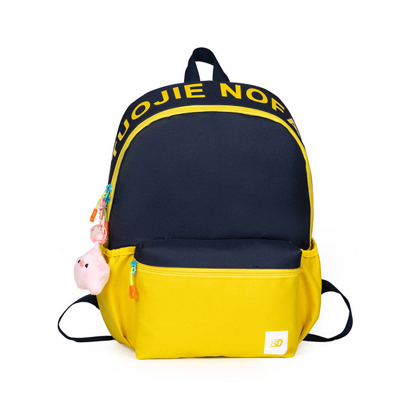 XINGTU Nylon Backpack Regular Unisex Blue & Yellow/Pink/Red/Pink & Blue