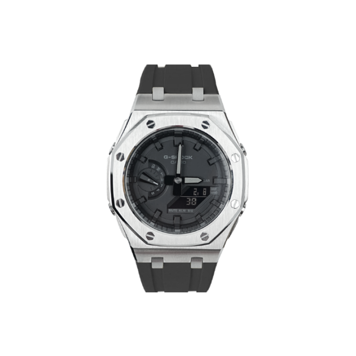 CASIO CASIO Unisex Liquid Crystal/Analog Dual Display Series Black Watch
