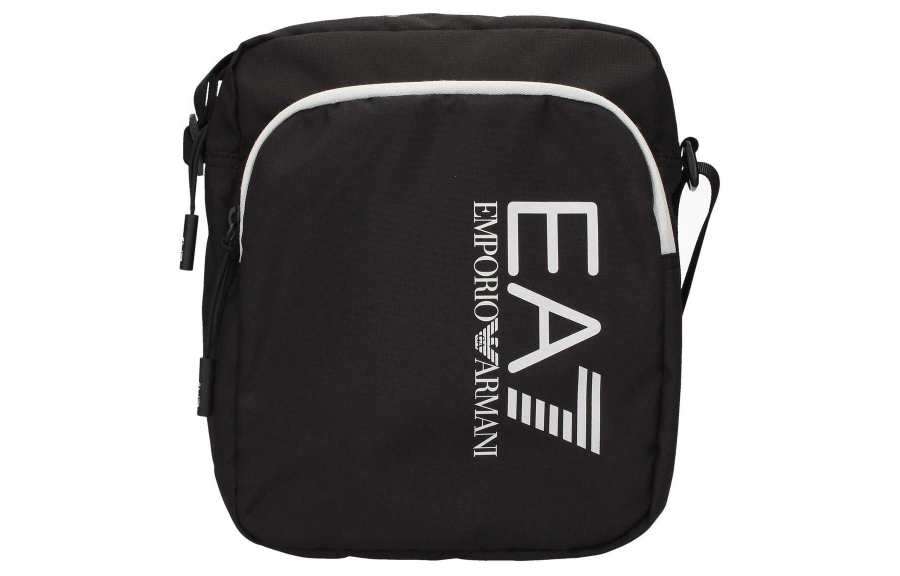 EMPORIO ARMANI Polyester One Shoulder Crossbody Fanny Pack Women's Black