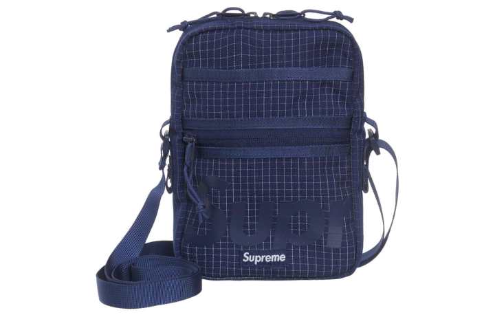 Supreme Supreme Polyester Shoulder Bag Regular Unisex Marine Blue
