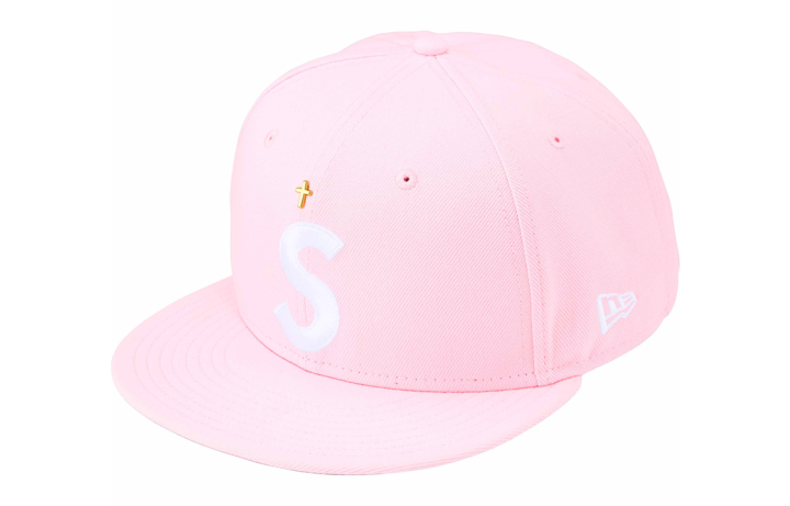 Supreme Supreme Gold Cross S Logo New Era Fitted Hat