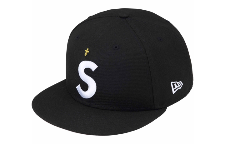 Supreme Supreme Gold Cross S Logo New Era Fitted Hat