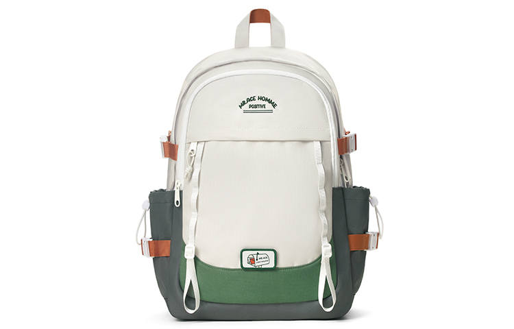 MR.ACE HOMME Polyester Large Capacity Lightweight Travel Laptop Backpack Unisex Multicolor