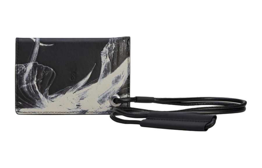 Y-3 Y 3 Leather Card Holder Regular Unisex Black