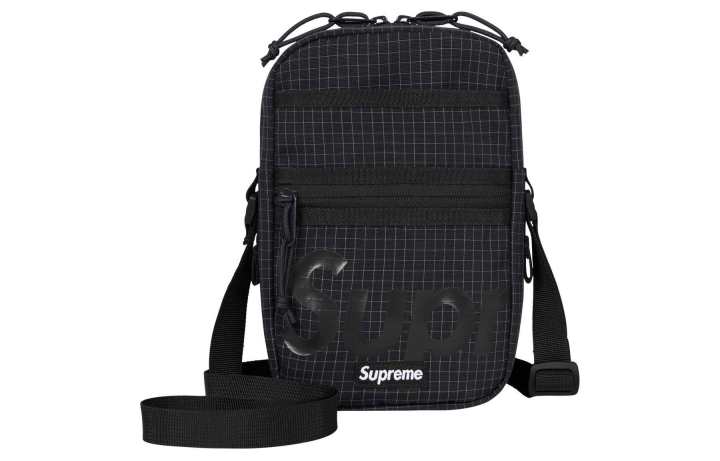 Supreme Supreme Polyester Shoulder Bag Regular Unisex Black