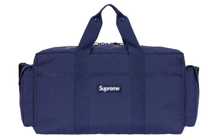 Supreme Supreme Nylon Travel Bag Unisex Marine Blue