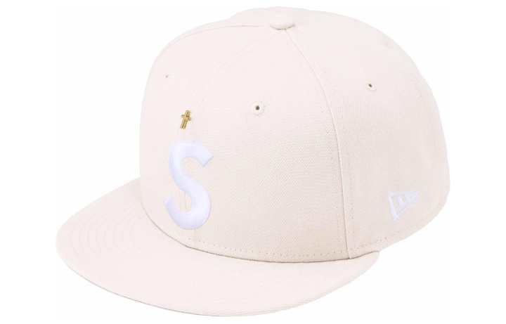 Supreme Supreme x New Era Baseball Caps Unisex Ecru