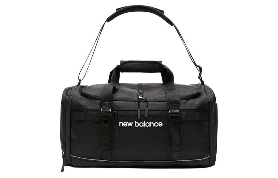 New Balance New Balance Nylon Shoulder Bag, Crossbody Bag, Handbag Large Unisex Black