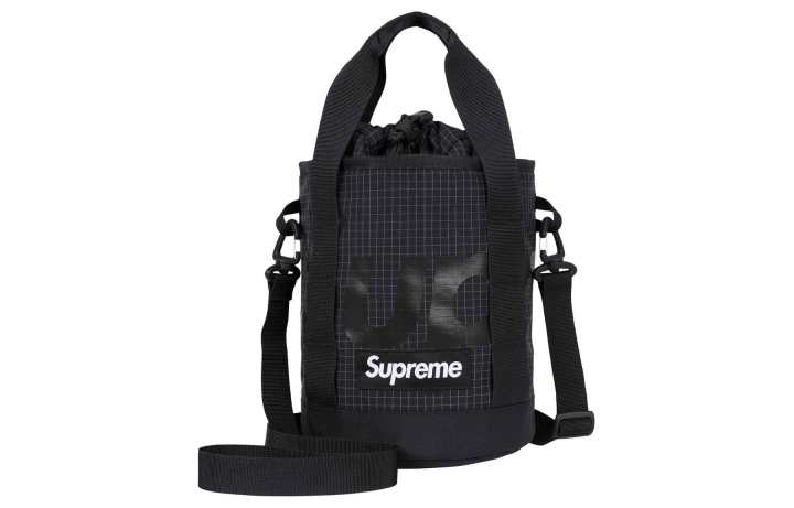 Supreme Supreme Polyester One Shoulder Handbag Regular Unisex Black