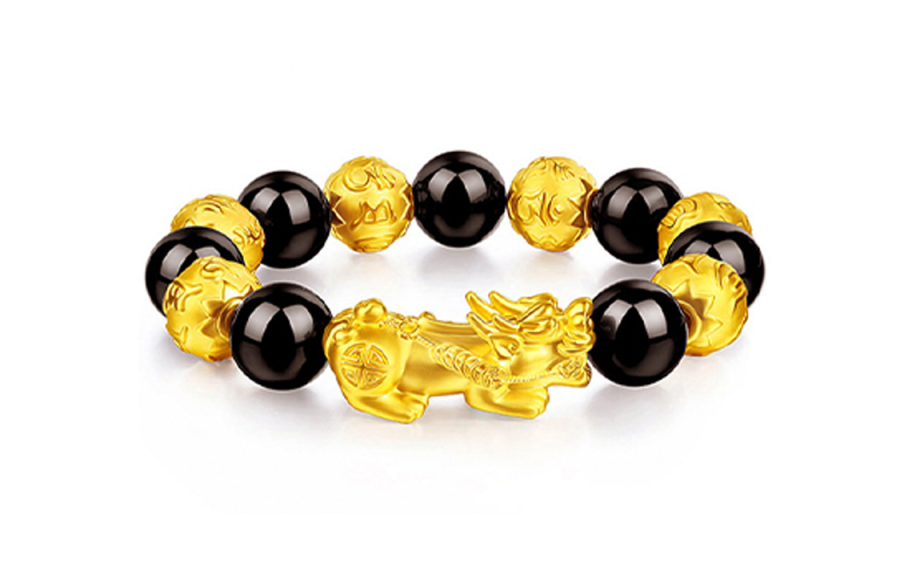 TIG Agate & Chalcedony Beaded Bracelets Men's
