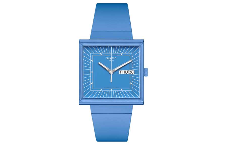 SWATCH SWATCH Unisex Blue Watch SO34S700