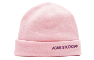 Acne Studios Wool Beanies Unisex Pink