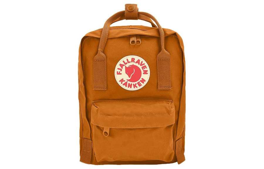 Fjallraven Kanken 7L Backpack Outdoor Bag Polyvinyl Alcohol Fiber Orange Unisex