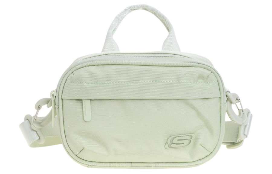 Skechers Polyester Camera Bag, Portable Crossbody Bag, Shoulder Bag Regular Unisex Sprout Green