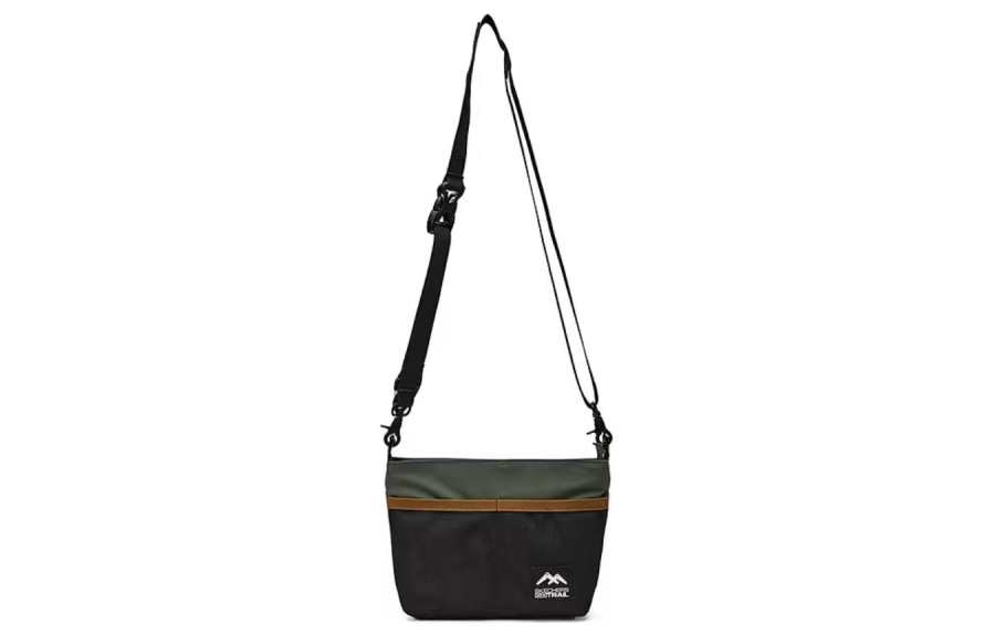 Skechers Fabric Crossbody Bag, Shoulder Bag Unisex Dark Ink Green