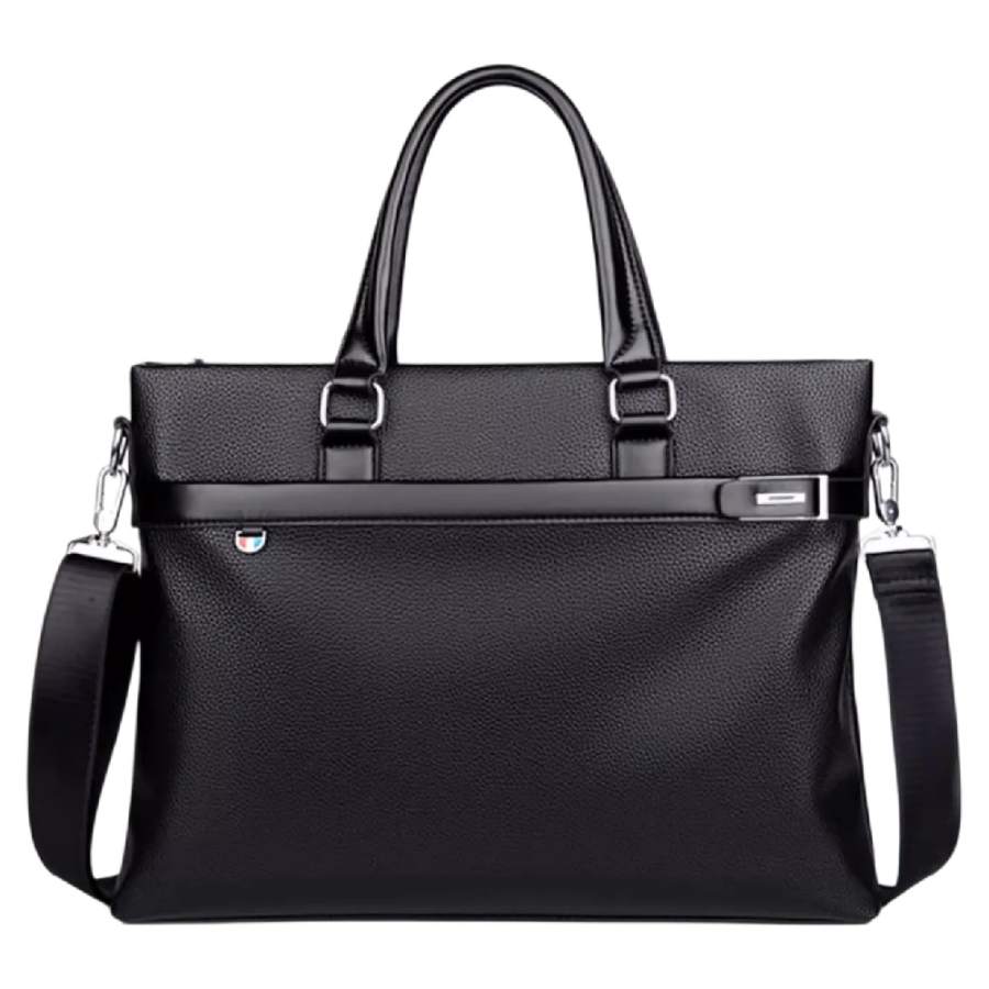 GATOER Abrasion Resistant Material Handbag Regular Men's Black