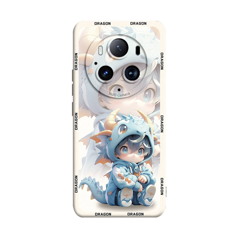GGUU Silicone Material Dragon Boy Blue Eye Dragon Selected Premium Ingredients Skin Friendly Feel Phone Cases