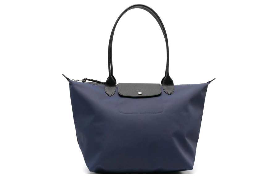 LONGCHAMP Le Pliage Energy Canvas Tote Bag, Shopping Bag, Handbag, Shoulder Bag Large Women's Marine Blue