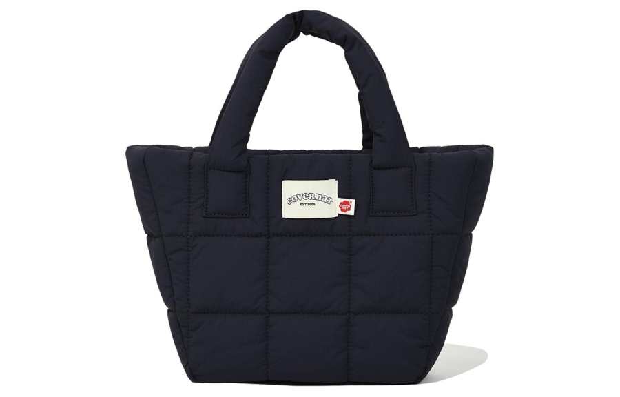 COVERNAT Nylon Tote Bag, Shopping Bag, Handbag Mini Women's Marine Blue