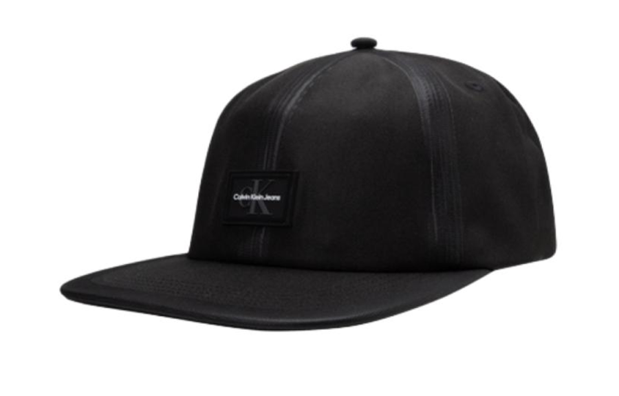 Calvin Klein CK/Calvin Klein Polyester Baseball Caps Men's Black