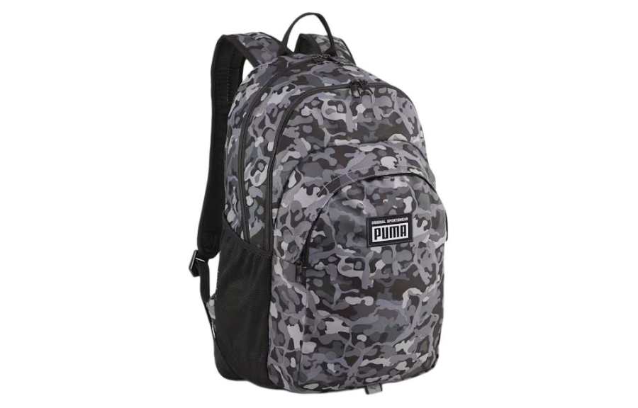 PUMA PUMA Polyester Backpack Regular Men's Concrete Gray Camouflage