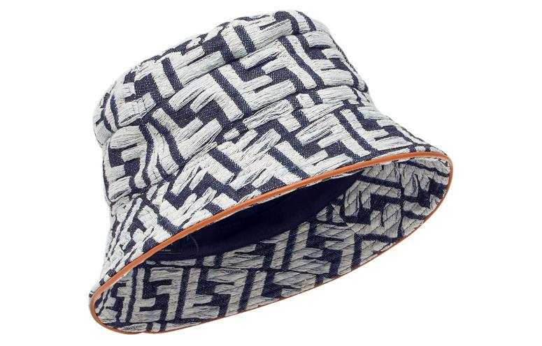 FENDI FENDI Monogrammed Denim Bucket Hat