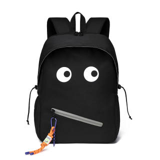 XINGTU Nylon Backpack Regular Unisex Black