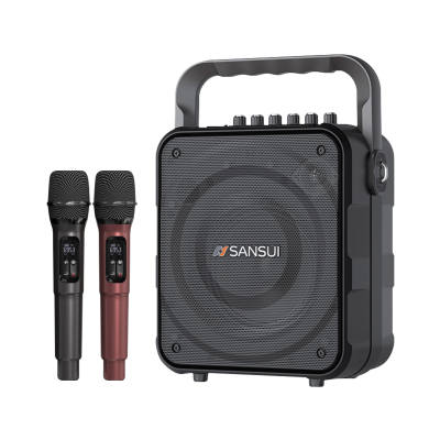 SANSUI Speakers K58 Wireless Bluetooth Subwoofer Portable Mobile Outdoor High Power Square Dance