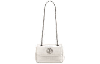AILUXI Synthetic Leather Chain Bag Women's White