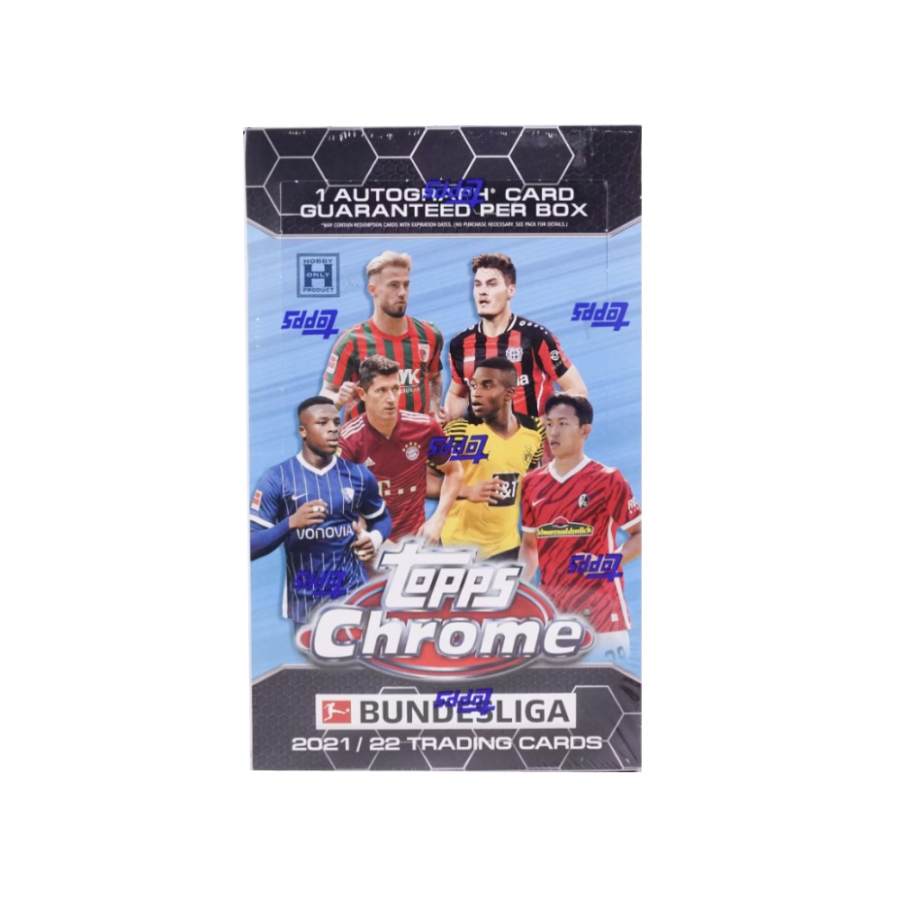 Topps 2021/22 Soccer Ball Bundesliga Topps Chrome Hobby Cards Sports Cards Single Card