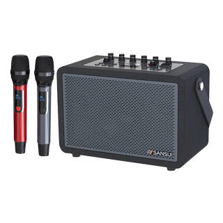 SANSUI Speakers E78 Portable, Square Dance, KTV Wireless Microphone, Small Live Streaming Karaoke