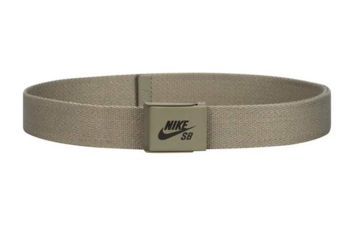 Nike Nike Logo Letter Belts Unisex Olive Width 3.8CM