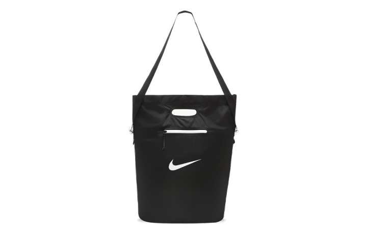 Nike Nike Fabric Tote Bag, Shopping Bag, Tote Bag, One Shoulder Bag, Handbag, Crossbody Bag Regular Unisex Black