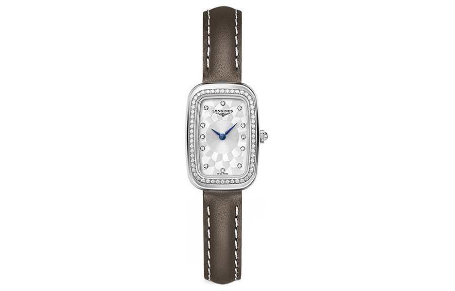 LONGINES Rider Collection Quartz Movement 30m Waterproof Women's Watch 19.2*28mm Silver Dial